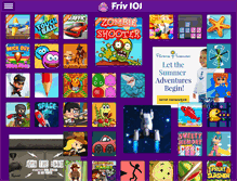 Tablet Screenshot of friv101.com